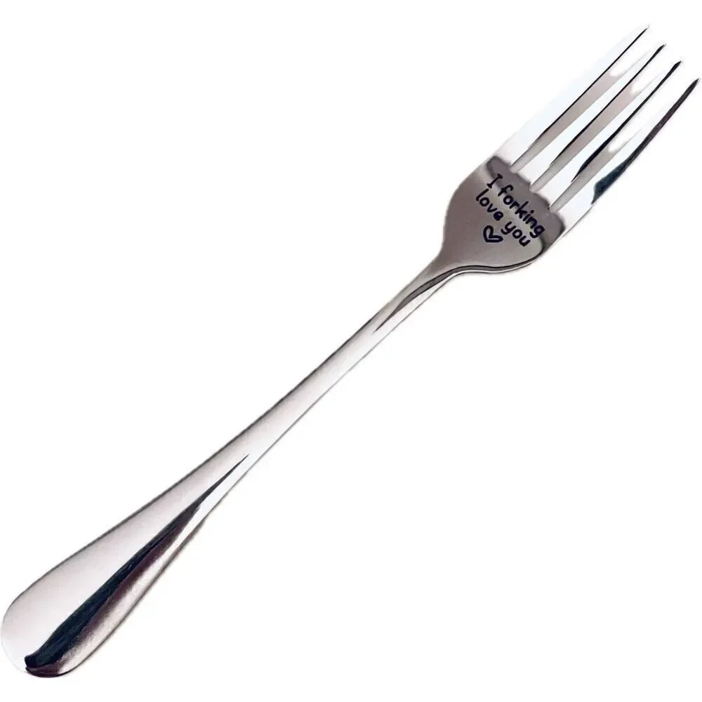 NWT Gorgeous “I Forking Love You” Great Anniversary, Valentine’s Funny Fork Gift
